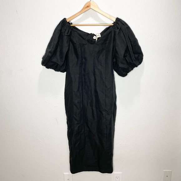 Mara Hoffman Namari Dress In Black 6 NWT - Picture 5 of 11